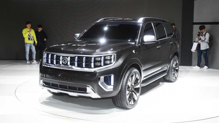 KIA hé lộ những hình ảnh đầu tiên của mẫu SUV Mohave kia he lo nhung hinh anh dau tien cua mau suv mohave