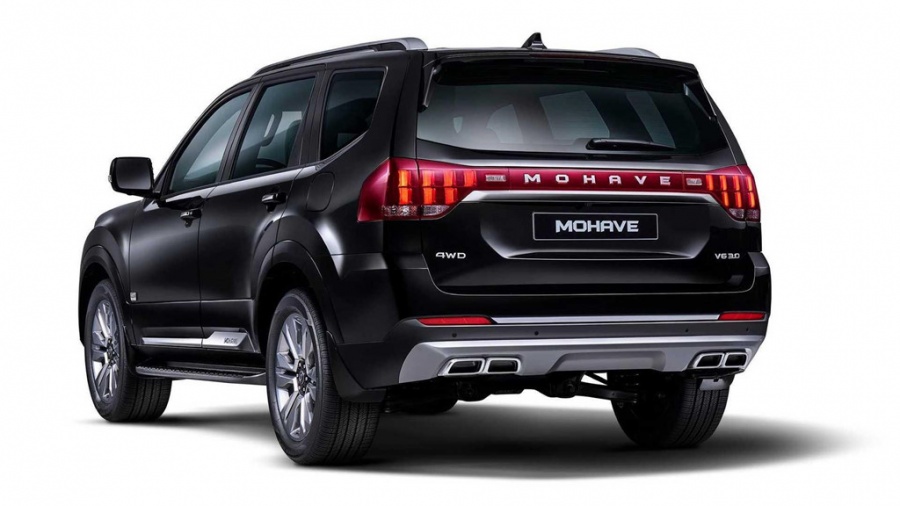 KIA hé lộ những hình ảnh đầu tiên của mẫu SUV Mohave kia he lo nhung hinh anh dau tien cua mau suv mohave