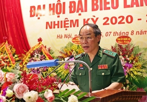 Trung tướng Đỗ Danh Vượng 2819 trung tuong do danh vuong phat bieu be mac dai hoi anh bdbp