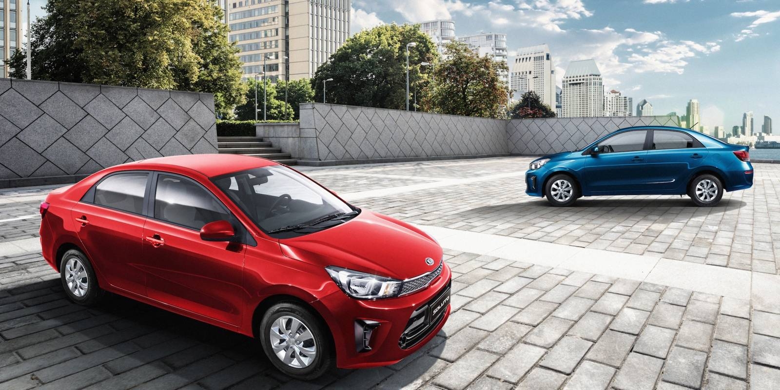 KIA Soluto lộ "bảo bối" giúp đả bại Hyundai Accent và Toyota Vios? kia soluto lo gia khoi diem chua den 400 trieu