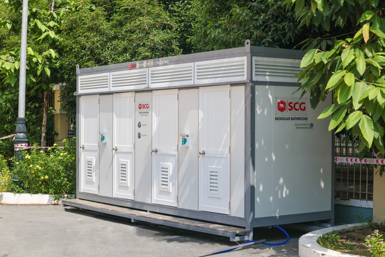 Tập đoàn SCG tiếp tục hỗ trợ nhiều trang thiết bị y tế và buồng vệ sinh kháng khuẩn lắp ghép cho các bệnh viện dã chiến tại TP.HCM Tập đoàn SCG tiếp tục hỗ trợ nhiều trang thiết bị y tế và buồng vệ sinh kháng khuẩn lắp ghép cho các bệnh viện dã chiến tại TP.HCM