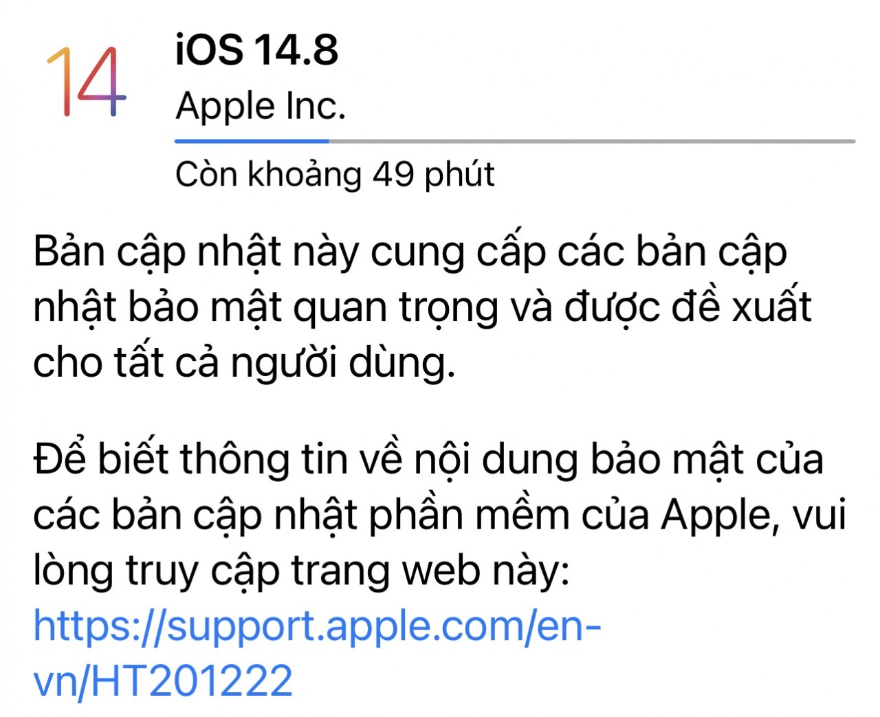 Apple tung bản cập nhật iOS 14.8 vá lỗi bảo mật nghiêm trọng Apple tung bản cập nhật iOS 14.8 vá lỗi bảo mật nghiêm trọng