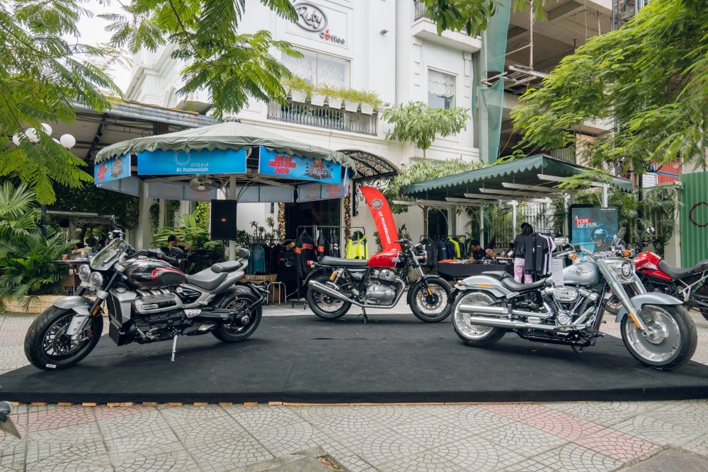 Ngày hội dành cho người chơi xe phân khối lớn tại thành phố cảng Hải Phòng Ngày hội dành cho người chơi xe phân khối lớn tại thành phố cảng Hải Phòng