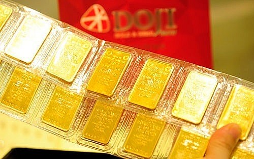 Giá vàng SJC tăng nhẹ trong sáng 12/1 - Ảnh minh họa. Giá vàng SJC tăng nhẹ trong sáng 12/1 - Ảnh minh họa.