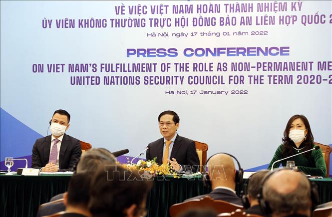 Việt Nam đã có nhiệm kỳ thành công tại Hội đồng Bảo an Liên hợp quốc Chú thích ảnh