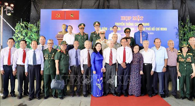 Họp mặt truyền thống cách mạng Sài Gòn - Chợ Lớn - Gia Định - TP Hồ Chí Minh Chú thích ảnh