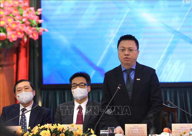 Báo chí cần tiếp tục làm tốt nhiệm vụ thông tin, tuyên truyền về phòng, chống dịch Chú thích ảnh