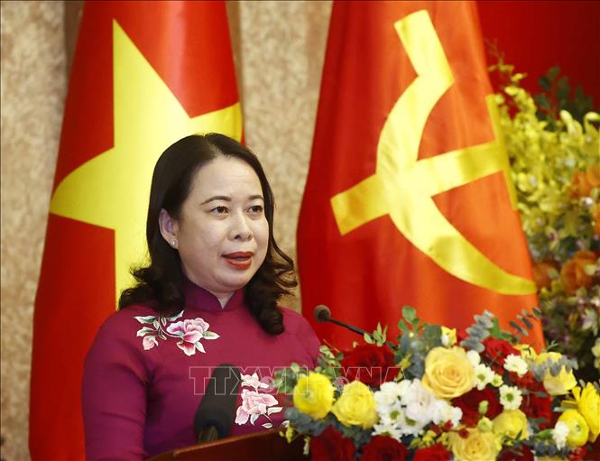Lễ bàn giao công tác Chủ tịch nước Chú thích ảnh
