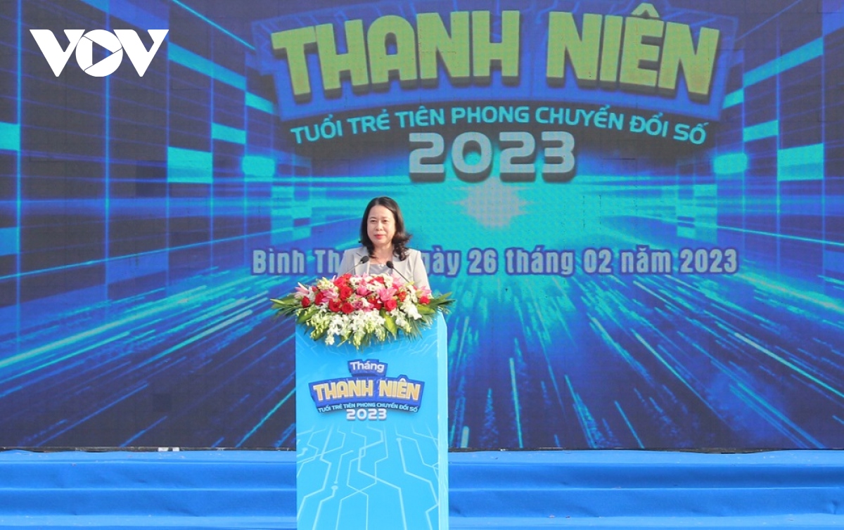 quyền chủ tịch nước dự lễ khởi động tháng thanh niên 2023 hình ảnh 4 quyen chu tich nuoc du le khoi dong thang thanh nien 2023 hinh anh 4