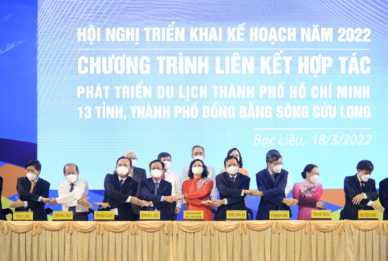 TP Hồ Chí Minh và 13 tỉnh ĐBSCL Chú thích ảnh