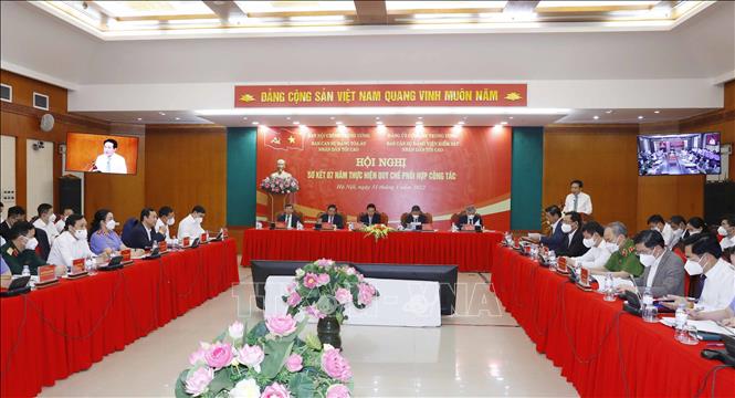 Nâng cao hiệu quả công tác nội chính, phòng, chống tham nhũng Chú thích ảnh