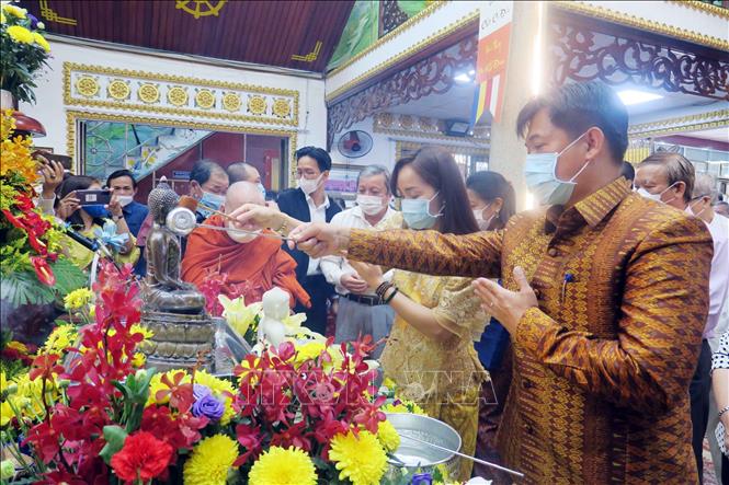 Lễ hội đón Tết cổ truyền Lào, Thái Lan, Campuchia... tại TP Hồ Chí Minh Chú thích ảnh