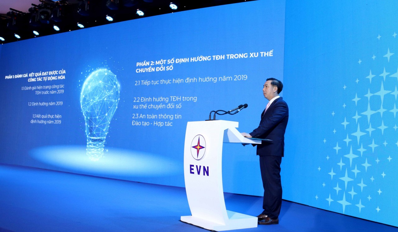 EVN nỗ lực tự động hóa ngành điện trong xu thế chuyển đổi số EVN nỗ lực tự động hóa ngành điện trong xu thế chuyển đổi số
