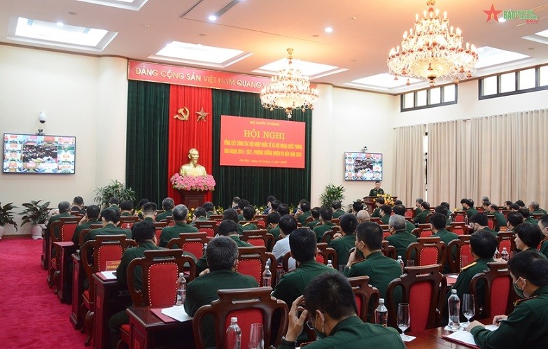 (04.14) Toàn cảnh Hội nghị. (Nguồn: Quân đội Nhân dân) (04.14) Toàn cảnh Hội nghị. (Nguồn: Quân đội Nhân dân)