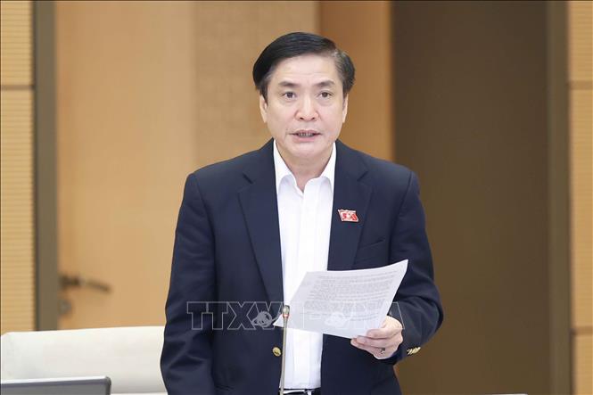 Phiên họp thứ 10 của Ủy ban Thường vụ Quốc hội: Trình Quốc hội xem xét 4 chuyên đề giám sát Chú thích ảnh
