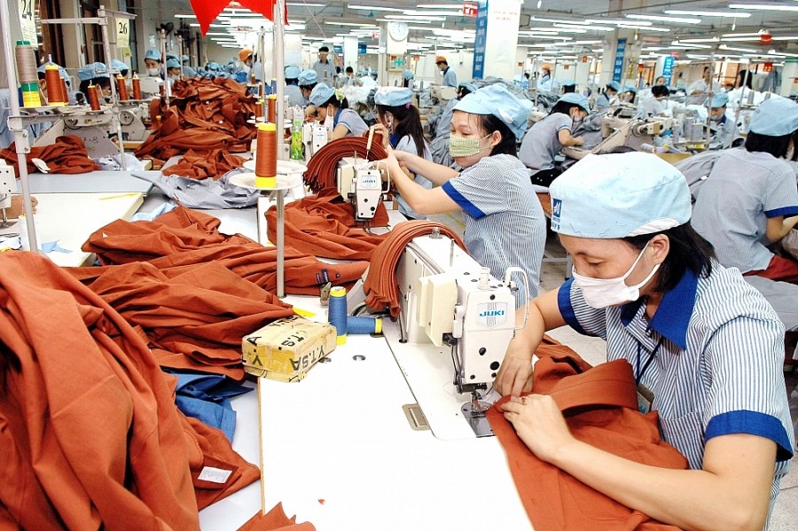 Quý I/2022, dệt may là điểm sáng trong "bức tranh" xuất khẩu Quý I/2022, dệt may là điểm sáng trong "bức tranh" xuất khẩu