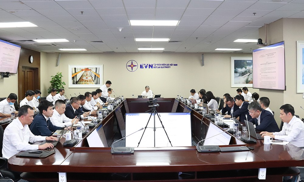 Cuộc họp rà soát tiến độ các dự án truyền tải phục vụ nhập khẩu điện Lào diễn ra tại trụ sở EVN, ngày 18/4 Cuộc họp rà soát tiến độ các dự án truyền tải phục vụ nhập khẩu điện Lào diễn ra tại trụ sở EVN, ngày 18/4