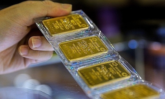 Giá vàng SJC giảm trong sáng 23/5 - Ảnh minh họa. Giá vàng SJC giảm trong sáng 23/5 - Ảnh minh họa.
