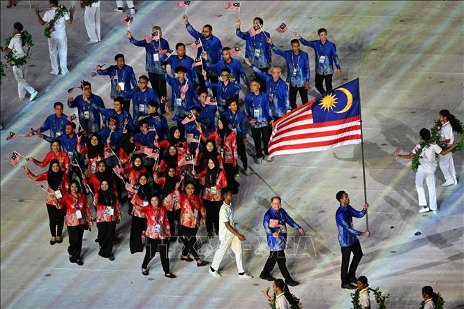 Những hình ảnh đẹp mắt tại Lễ khai mạc SEA Games 32 Chú thích ảnh