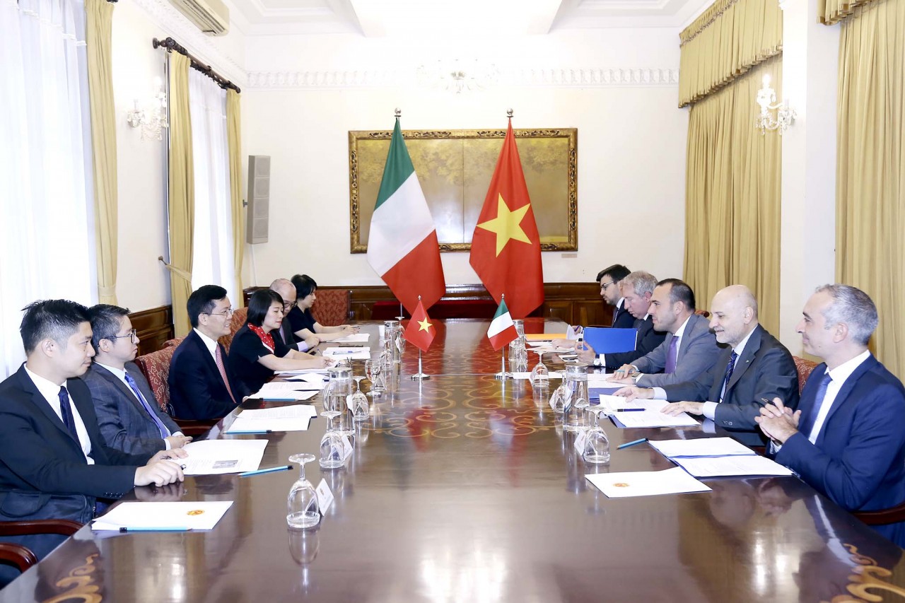 Tham vấn chính trị Việt Nam - Italia lần thứ 4 Tham vấn chính trị Việt Nam Italia lần thứ 4