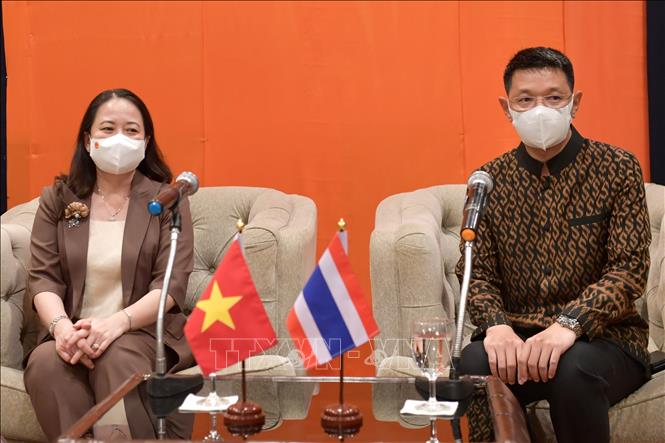 Phó Chủ tịch nước đánh giá cao hợp tác giữa tỉnh Udon Thani (Thái Lan) với các địa phương của Việt Nam Chú thích ảnh