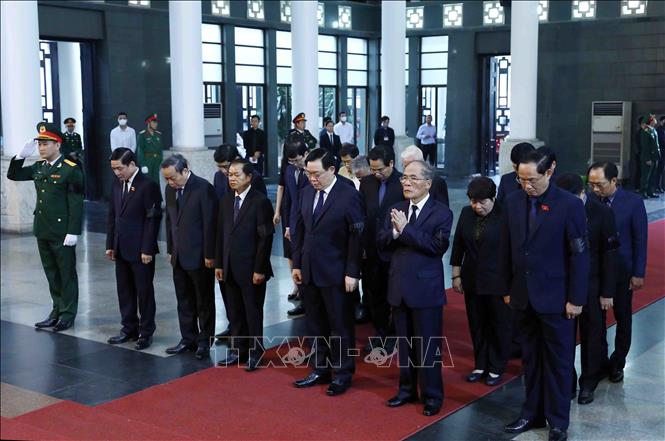 Tổ chức trọng thể Lễ tang nguyên Phó Thủ tướng Chính phủ Vũ Khoan Chú thích ảnh