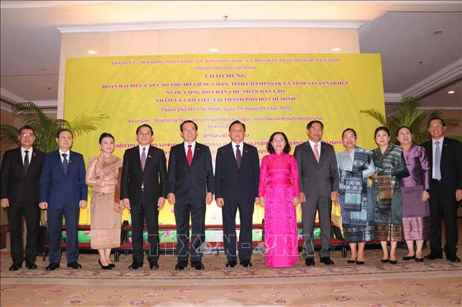 Việt Nam - Lào đã xây dựng được mối quan hệ hết sức đặc biệt, vĩ đại Chú thích ảnh