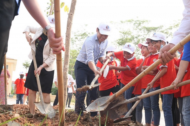 Toyota chung tay “xanh hóa học đường” năm 2021 Toyota chung tay “xanh hóa học đường” năm 2021