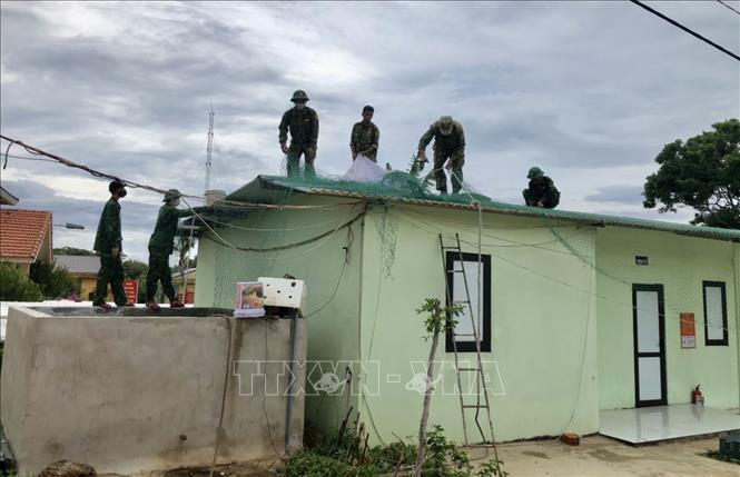 Quảng Trị ứng phó với tình hình mưa lũ Chú thích ảnh