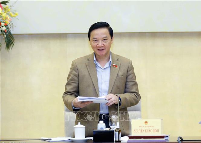 Phiên họp thứ hai Ban Chỉ đạo xây dựng các chuyên đề thuộc đề án chiến lược xây dựng và hoàn thiện nhà nước pháp quyền XHCN Việt Nam Chú thích ảnh