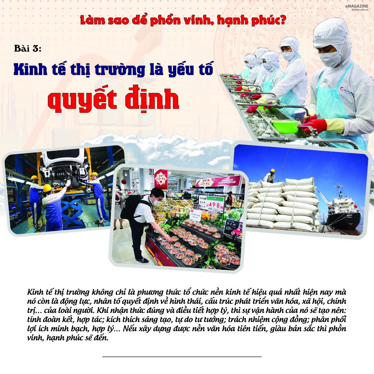Bài 3 - Kinh tế thị trường là yếu tố quyết định Bài 3 - Kinh tế thị trường là yếu tố quyết định