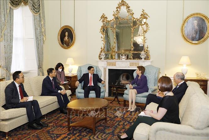 Thủ tướng Phạm Minh Chính đánh giá cao tiềm năng phát triển quan hệ giữa Việt Nam và Scotland Chú thích ảnh
