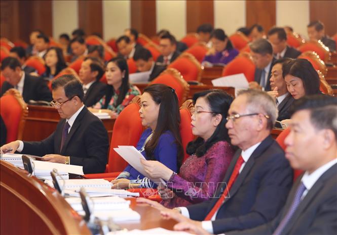 Tổng Bí thư: Tiếp tục thực hiện những vấn đề lớn ở tầm mức mới với quyết sách mới Chú thích ảnh