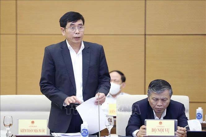 Chủ tịch Quốc hội Vương Đình Huệ: Thống nhất nhận thức, hành động, triển khai hiệu quả hoạt động giám sát Chú thích ảnh