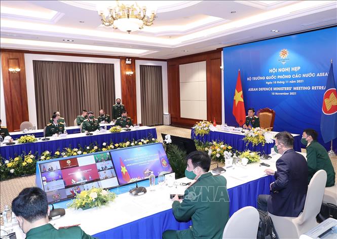 ADMM hẹp: Tăng cường lòng tin và xây dựng nhận thức chung về các vấn đề an ninh khu vực Chú thích ảnh