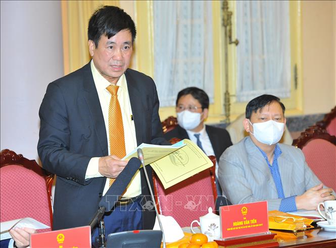 Phó Chủ tịch nước Võ Thị Ánh Xuân họp Hội đồng Bảo trợ Quỹ Bảo trợ trẻ em Việt Nam Chú thích ảnh