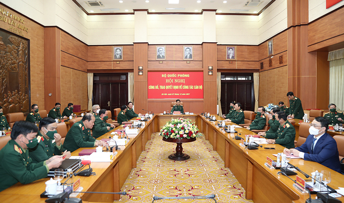 Trao quyết định nghỉ hưu đối với 6 Đại tướng, Thượng tướng Quân đội nhân dân Việt Nam Trao quyết định nghỉ hưu đối với 6 Đại tướng, Thượng tướng Quân đội nhân dân Việt Nam