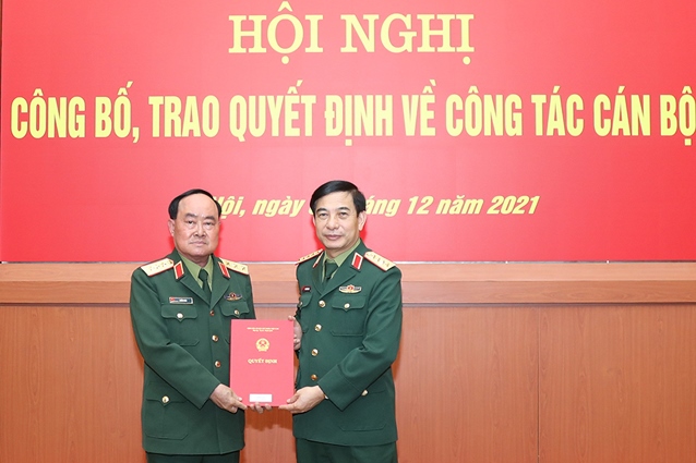 Trao quyết định nghỉ hưu đối với 6 Đại tướng, Thượng tướng Quân đội nhân dân Việt Nam Trao quyết định nghỉ hưu đối với 6 Đại tướng, Thượng tướng Quân đội nhân dân Việt Nam