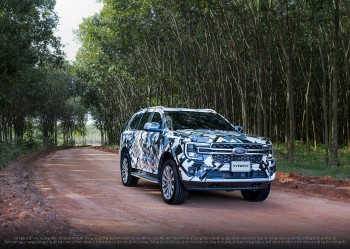 Ford Everest thế hệ mới đang trong giai đoạn thử nghiệm cuối cùng