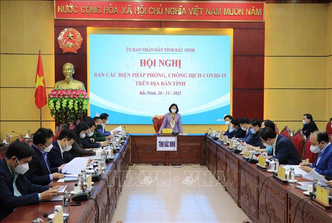 Bắc Ninh bàn giải pháp ứng phó với biến chủng Omicron Chú thích ảnh