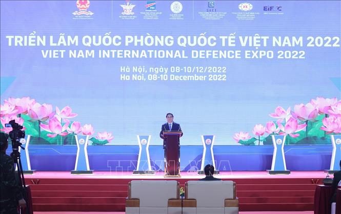 Thủ tướng: Chính sách quốc phòng của Việt Nam là vì hòa bình, tự vệ và vì nhân dân Chú thích ảnh