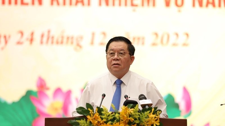 Tiếp tục nâng cao công tác thông tin đối ngoại, tuyên truyền biển, đảo, phân giới, cắm mốc và quản lý biên giới Tiếp tục nâng cao công tác thông tin đối ngoại, tuyên truyền biển, đảo, phân giới, cắm mốc và quản lý biên giới ảnh 2
