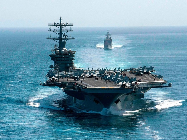 Ông Trump can thiệp để giữ tàu sân bay Nimitz gần Iran? Ông Trump can thiệp để giữ tàu sân bay Nimitz gần Iran?