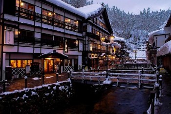 Ginzan Onsen - thị trấn suối nước nóng mang vẻ đẹp 