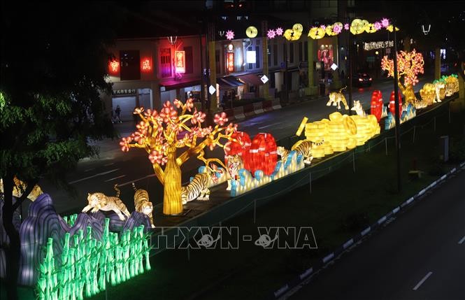 Singapore: Không khí đón năm mới nhộn nhịp ngập tràn trên những con phố trung tâm Singapore: Không khí đón năm mới nhộn nhịp ngập tràn trên những con phố trung tâm