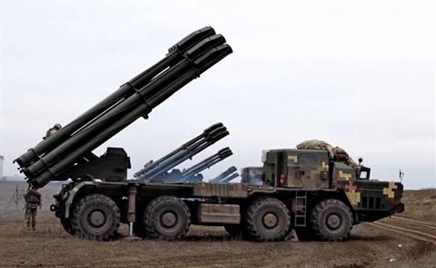 Ukraine bất ngờ đưa BM-30 Smerch áp sát Crimea giữa lúc chiến sự Donbass căng thẳng Ukraine bất ngờ đưa BM-30 Smerch áp sát Crimea giữa lúc chiến sự Donbass căng thẳng