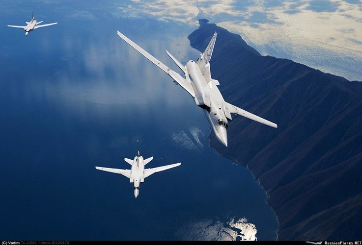 Tu-22M3 của Nga một lần nữa được điều đến Syria, gửi 