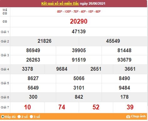 Kết quả XSMB ngày 27/6/2021 - Dự đoán, soi cầu trực tiếp xổ số miền Bắc hôm nay Kết quả XSMB ngày 27/6/2021 - Dự đoán, soi cầu trực tiếp xổ số miền Bắc hôm nay