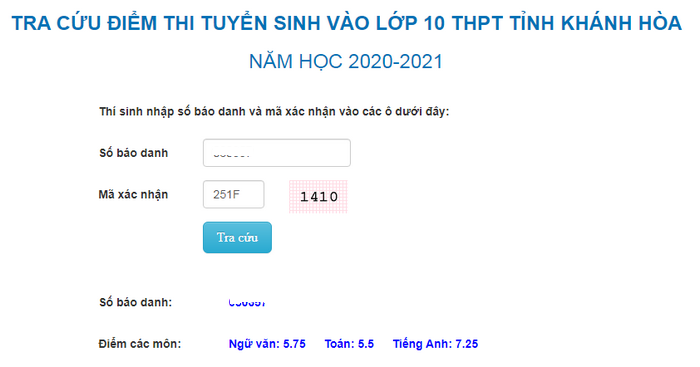 undefined 2639 tra cuu diem tuyen sinh lop 10 thpt khanh hoa