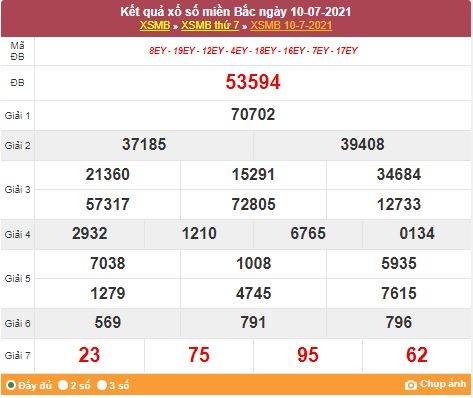 Kết quả XSMB ngày 11/7/2021 - Dự đoán, soi cầu trực tiếp xổ số miền Bắc hôm nay Kết quả XSMB ngày 11/7/2021 - Dự đoán, soi cầu trực tiếp xổ số miền Bắc hôm nay